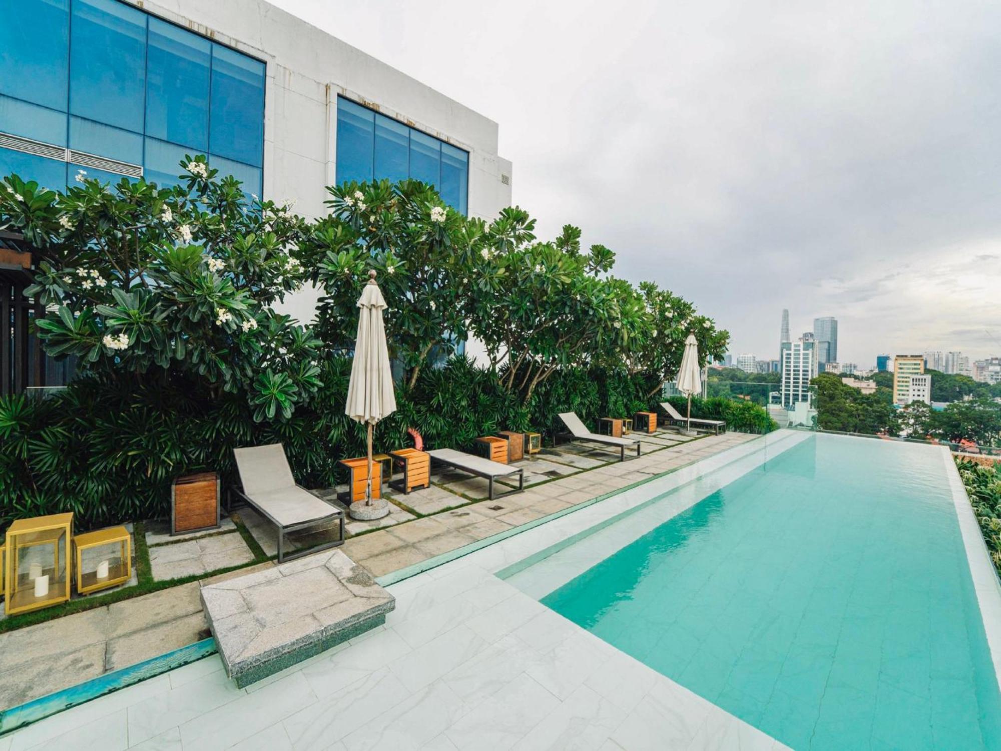 Serenity Saigon Sky Villas - Free One Way Airport Shuttle Cidade de Ho Chi Minh Exterior foto