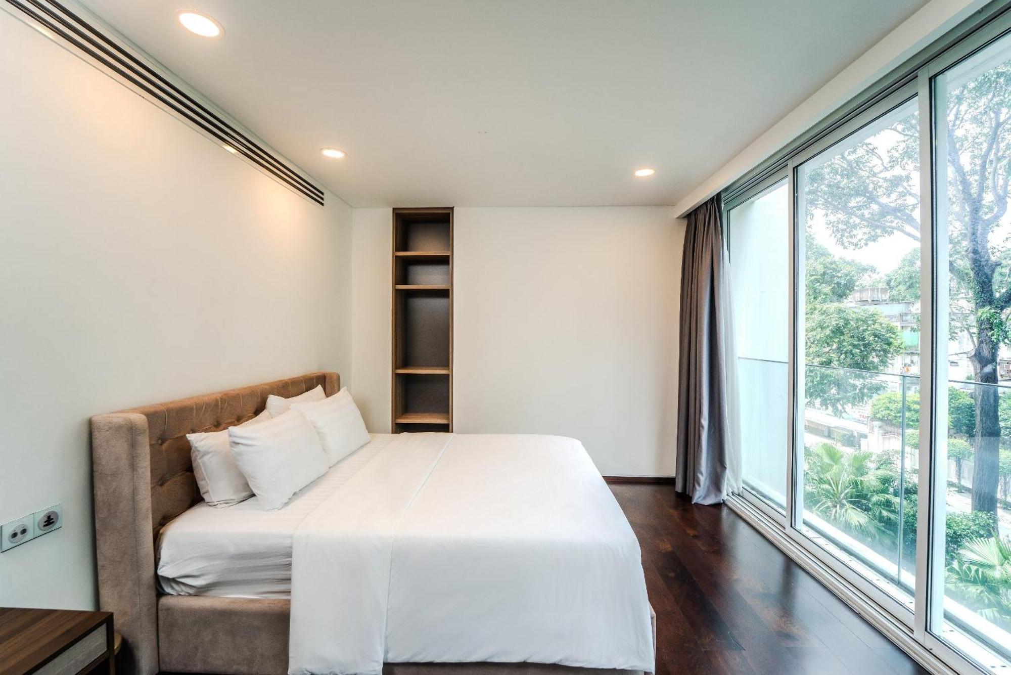 Serenity Saigon Sky Villas - Free One Way Airport Shuttle Cidade de Ho Chi Minh Exterior foto